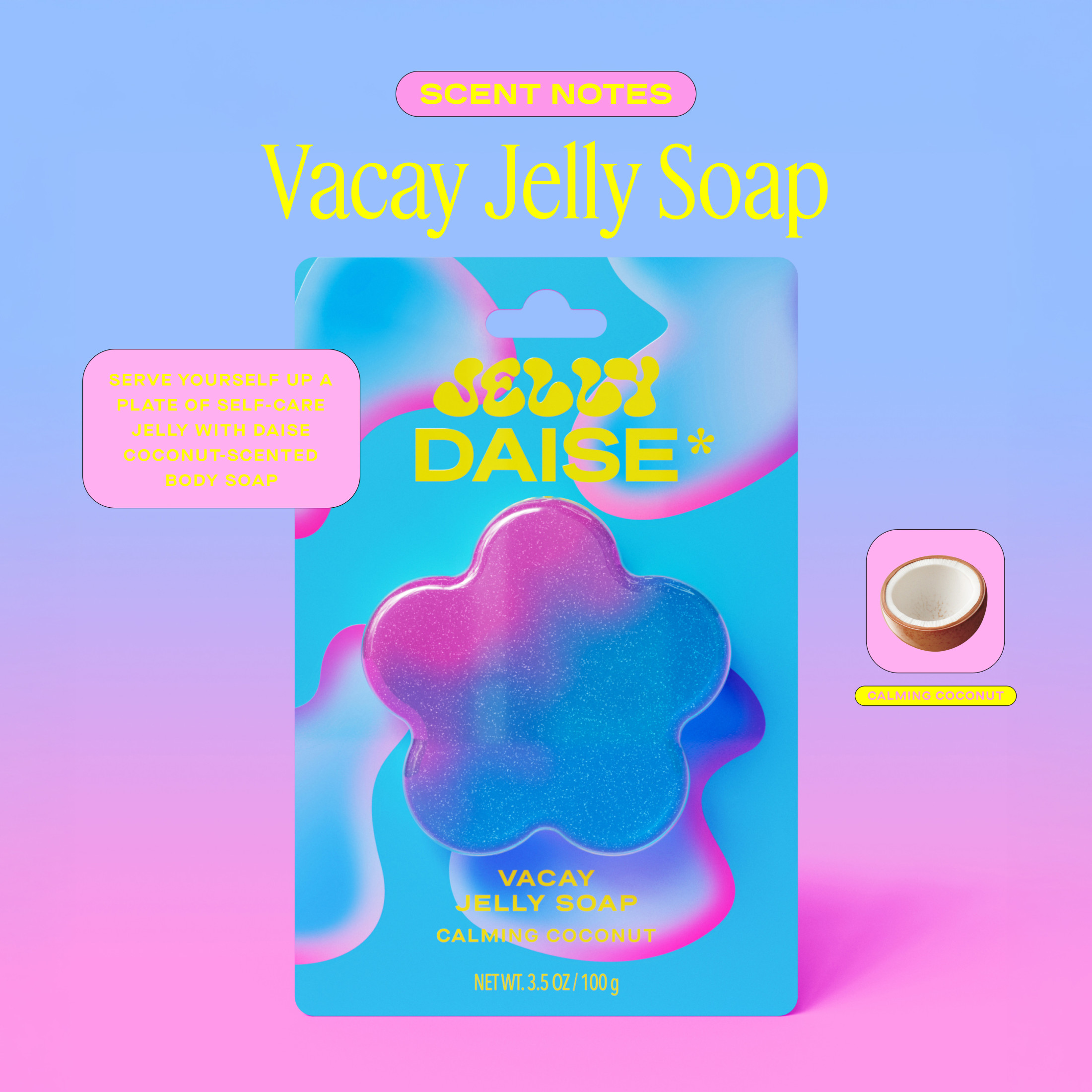 Savon gelée Daise Vacay 100 g
