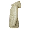 thumbnail image 3 of Sportoli Womens Winter Coat Reversible Faux Fur Lined Quilted Puffer Jacket - Sage (Small), 3 of 7