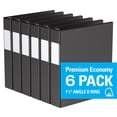 thumbnail image 1 of Davis Group, Premium Economy, D Ring, Binder, 6 Pack, 1.5", 1 of 3