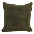 thumbnail image 1 of Coussin de Sol Carré en Tapisserie à Motif à Double Cordon de 25 Pouces avec Insert, Floral Beige, 1 of 1