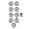 thumbnail image 1 of 13 LED RGB Submersible Light With Magnet And Suction Cup Swimming Pool Light Underwater Tea Night Light For Pond ,Easy to Install, 1 of 7