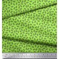 thumbnail image 3 of Soimoi Green polyester Crepe Fabric Berries Fruits Printed Fabric 1 Yard 52 Inch Wide, 3 of 3