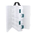 thumbnail image 4 of Herwey Fishing Lures Bait Box Storage Box Holder Organizer Set Fishing Tackle Case New, 4 of 8