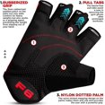 thumbnail image 2 of RDX Gym Weight Lifting Gloves Workout Fitness Bodybuilding Breathable Powerlifting Wrist Support Training Exercise, 2 of 7