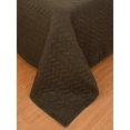 thumbnail image 3 of Quilted Double Bedsheet For King Size With 2 Pillow Covers | 90 X 100 Inches, Brown - 280 Thread Count Super Soft Bedding Set, 3 of 4