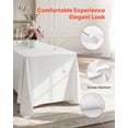 thumbnail image 3 of VEVOR 10 Pack Polyester Table Cloth for Rectangle Tables, 60 x 102 Inches, Reusable and Machine Washable Table Clothes, Wrinkle-Resistant Polyester Fabric Table Covers for Wedding, Party, Banquet, 3 of 9
