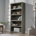 thumbnail image 2 of Pemberly Row 5-Shelf Modern Engineered Wood Tall Bookcase in Mystic Oak, 2 of 9