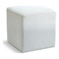 thumbnail image 1 of Meridian Furniture Ottomane/tabouret Crème Roy, 1 of 8