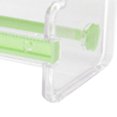 thumbnail image 4 of Washi Distributeur de Ruban Washi Transparent 2 Barres Dentelées Support de Ruban Empilable en Plastique ABS pour Rangement, 4 of 5