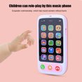 thumbnail image 3 of Baby Play Phone, Portable Educational Toy Phone Multifunctional Learn Counting With Music And Light For Birthday Gifts For English Instruction, 3 of 8