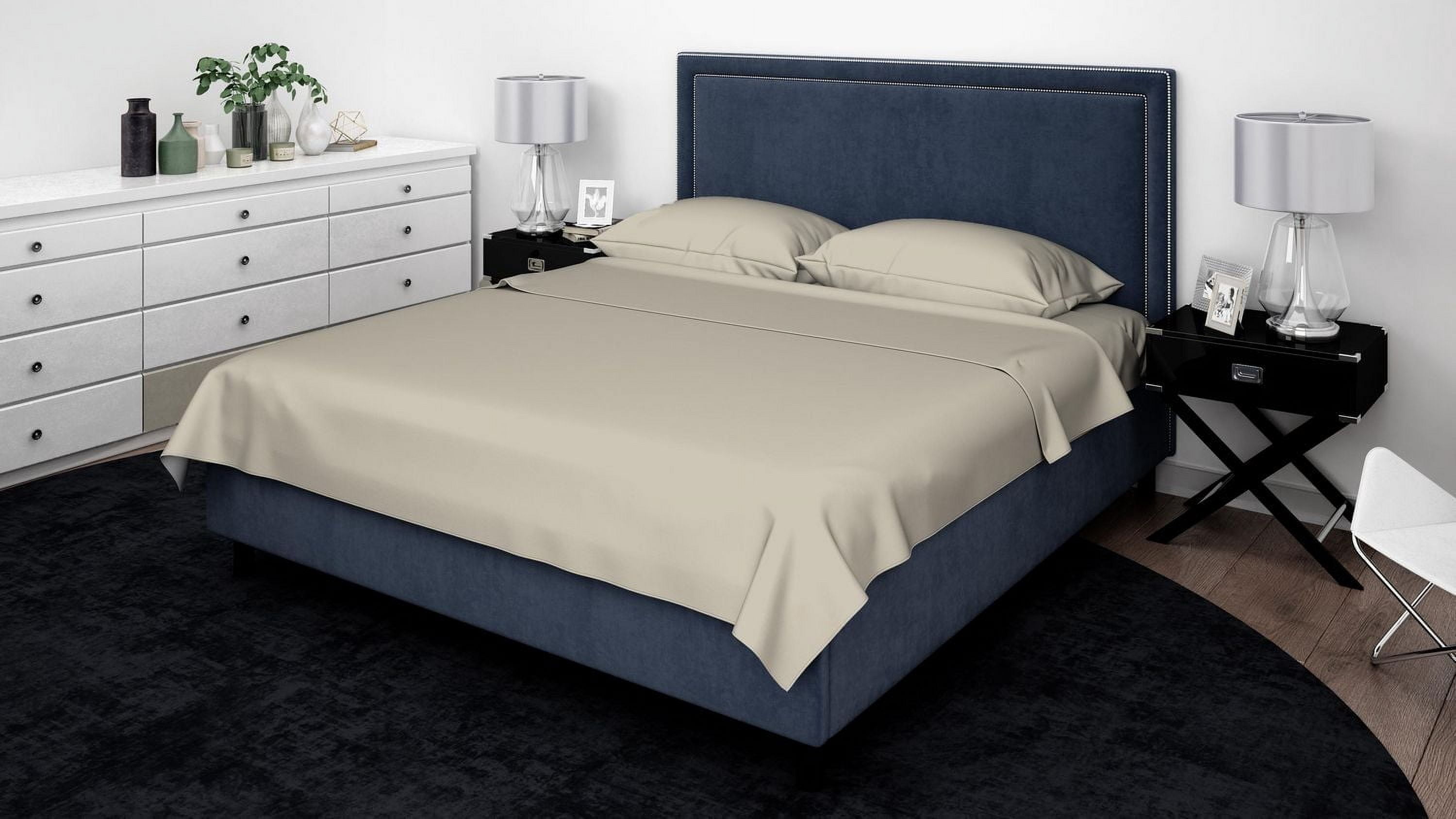 Ensemble de draps Johnson Home 600 TC - Draps en coton tissé