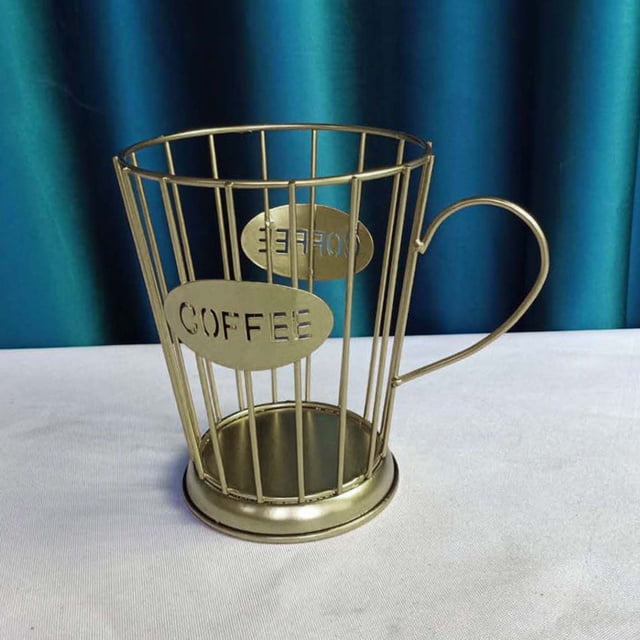 Cup Holder Mug Shape Coffee Pod Holders Storage Organizer for Counter Coffee Bar