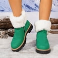 thumbnail image 2 of Womens Snow Boots Womens Winter Boots Large Size Warm Fashion Short Boots Fall and Winter Style, 2 of 9