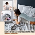 thumbnail image 1 of 6-Level Electric Heating Warming Pad Heat Mat Body Pain Relief 4-Timer, 1 of 9