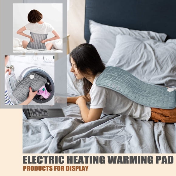 6-Level Electric Heating Warming Pad Heat Mat Body Pain Relief 4-Timer
