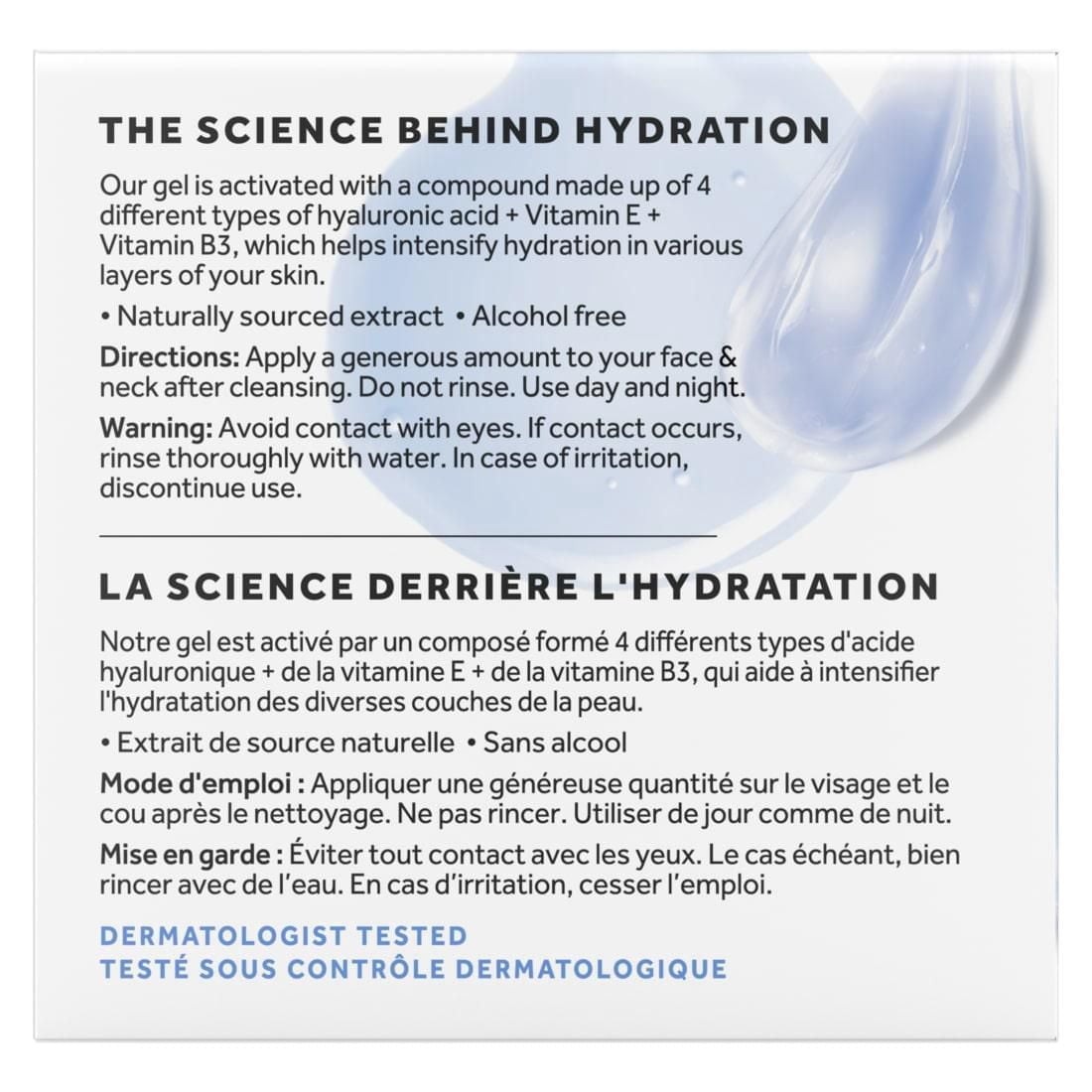 POND’S Hyaluronic Acid, Vitamin E & B3 Gel Face Moisturizer For 24 hour Hydration and Luminous Skin