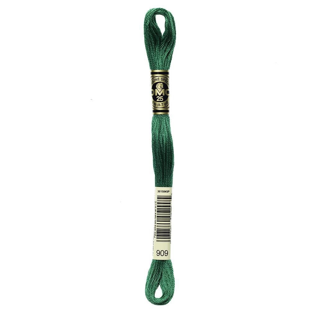 DMC à 6 brins fil à broder en coton 8 m (8.7 yd), vert