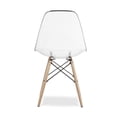 thumbnail image 4 of Heavenly Collection Clear Wood Chair, 4 of 6