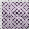 thumbnail image 3 of oneOone Viscose Jersey Purple Fabric Geometric Block Sewing Craft Projects Fabric Prints By Yard 60 Inch Wide, 3 of 5