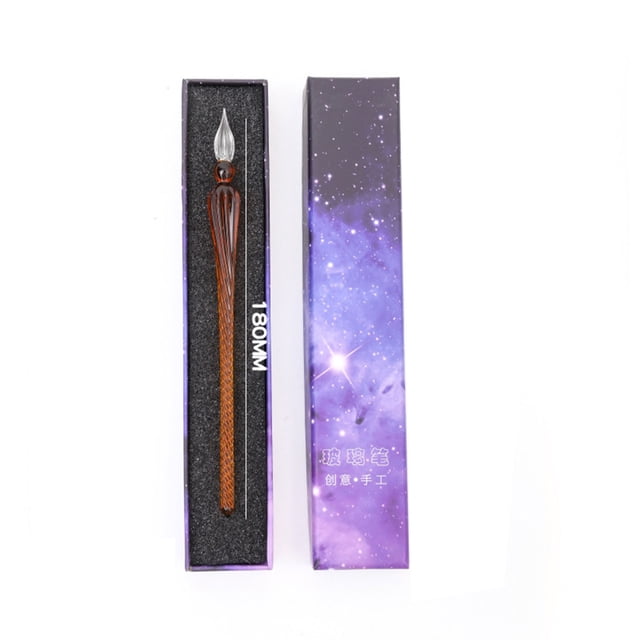 Meitianfacai Calligraphy Glass Dip Pen Ink Set Calligraphy Glass Dip Pen Ink Set Calligraphy Glass Dip Pen Ink Set
