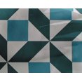 thumbnail image 4 of oneOone Georgette Viscose Fabric Triangle|Parallelogram & Square Geometric Printed Fabric 1 Yard 42 Inch Wide, 4 of 4