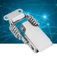 thumbnail image 4 of FLAMEEN 2Pcs Ressort Loquet Serrure Fer Nickelé / Acier Inoxydable 201 Hasp Boucle de Fixation Quincaillerie Raccord, Verrouillage de Verrouillage à Bascule, Boucle, 4 of 8