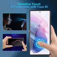 thumbnail image 2 of [3+3 Pack] Glass Screen Protector for Samsung Galaxy S21 with Camera Lens Protector, 3D Curved, 6.2 inch 9H Tempered Glass for Samsung Galaxy S21 5G Glass Screen Protector, 2 of 6