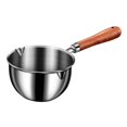 thumbnail image 3 of DOLITY Casserole Mini à Double Bec Poignée Résistante à la Chaleur Petite Batterie de Cuisine Pot à Fondre pour S, 3 of 9