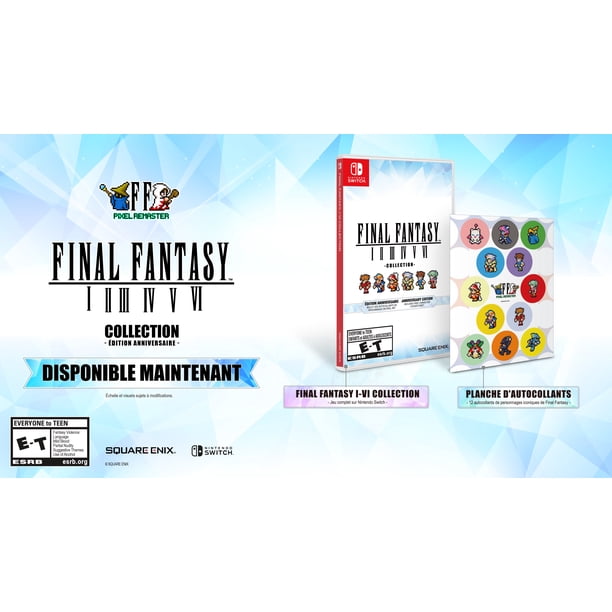 Final Fantasy I-VI Collection Anniversary Edition (Nintendo Switch