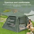 thumbnail image 3 of Automatic Quick-Setup Beach Tent for Outdoor Camping - Large Size, Sand Gold Color, Waterproof and UV-Resistant, Includes Ground Nails and Wind Ropes, No Logo or Ground Mat, 3 of 7
