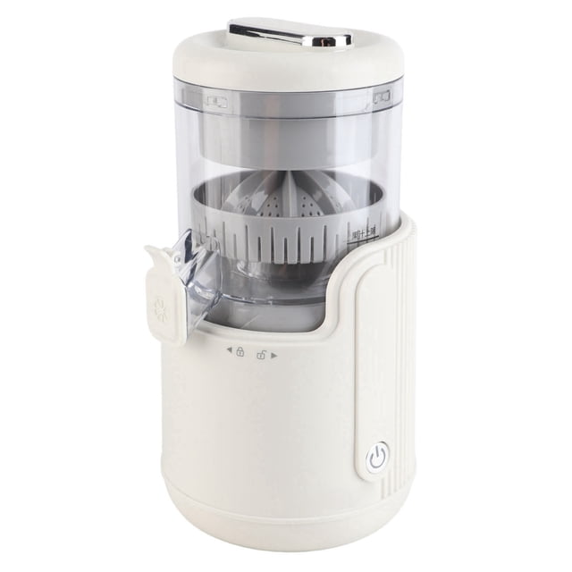 Electric Citrus Squeezer, Food Grade Materials Multipurpose 1500mAh Battery 360 Degree All Round Motor Juicer Machine for Lemon Pomegranate