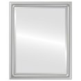 thumbnail image 1 of Miroir Encadré Pasadena - Vaporisation Argent, 1 of 6