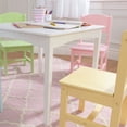 thumbnail image 2 of KidKraft Nantucket Wooden Table & 4 Pastel Chairs, 2 of 7