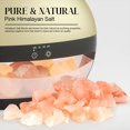 thumbnail image 2 of 2-in-1 Essential Oil Diffuser with Himalayan Salt Lamp, 100ml Small Ultrasonic Aromatherapy Diffuser for Essential Oil, Cool Mist Humidifier, with Timer, Auto Shut-Off, Ambient Glow (Gold), 2 of 7