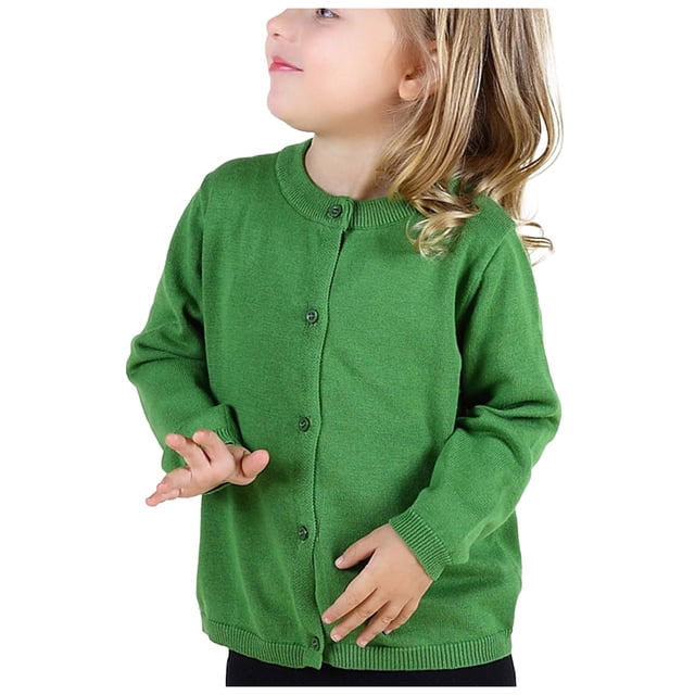 Toddler Girl&boy Baby Infant Kids Autumn And Winter Sweater Candy Color Cardigan Solid Color Small Cardigan Childrens Sweater