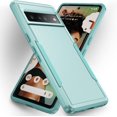 thumbnail image 1 of [PST] Google Pixel 7 Hard Case, Dual Layers Heavy Duty Rubber Armor Bumper Hard Case Cover, 1 of 5