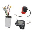 thumbnail image 4 of S SERENABLE Electric Scoooter Motor Display Controller Kit Electric Vehicles Controller Accessories Set Premium Replaces Spare Parts 24V 250W Without Cable, 4 of 9