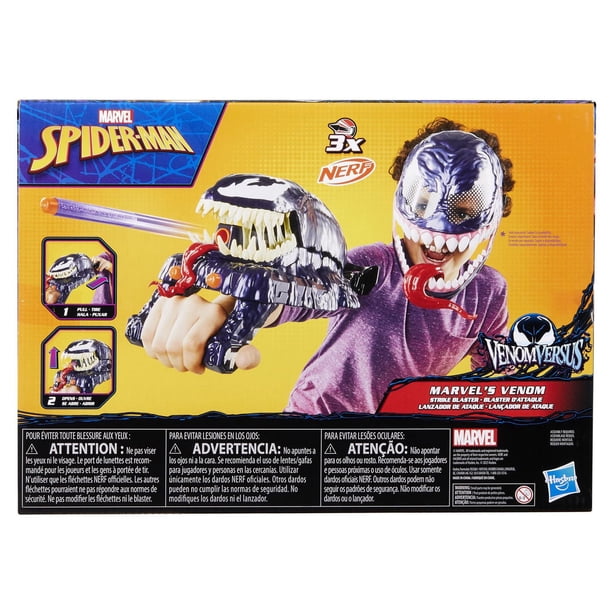 Marvel Spider-Man VenomVersus Marvel's Venom Strike Blaster