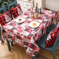 thumbnail image 3 of Nappe Anti-Évanouissement Durable Réutilisable Vacances Salle à Manger Couverture de Table de Noël pour les Cadeaux, 3 of 8