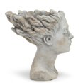 thumbnail image 2 of Set of 2 Woman With Blowing Hair Planter, 2 of 3