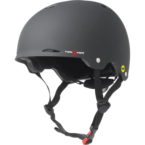 Triple Eight Casque MIPS Gotham - Idéal pour le Vélo, le Planche à Roulettes, le Patinage en Ligne/le Patinage à Roulettes et le Patin à Roues Alignées Derby