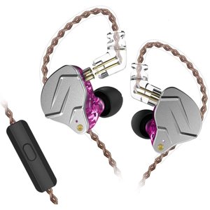 KZ ZSN Pro Ecouteurs nouveaux Yinyoo 1DD 1BA HiFi Moniteur Earphones Bruit Annulant Ecouteurs filaires Balanced Armature Dynamic