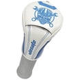 thumbnail image 4 of relayinert Durable Golf Driver Headcover PU Leather Guard UT Club Cover Head White No.1 37CM 5Set, 4 of 6
