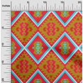 thumbnail image 2 of oneOone Rayon Red Fabric Tribal Craft Projects Decor Fabric Printed By The Yard 56 Inch Wide, 2 of 4