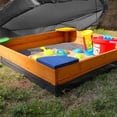 thumbnail image 3 of Miangastore Garden Sandpit Cover Dustproof Sandpit Cover Small Bath Sandbox Protector, 3 of 8