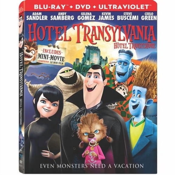 Hôtel Transylvanie (Blu-ray + DVD + UltraViolet) (Bilingue)