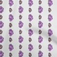 thumbnail image 1 of oneOone Georgette Viscose Purple Fabric Block Fabric For Sewing Printed Craft Fabric By The Yard 42 Inch Wide, 1 of 5