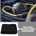 thumbnail image 4 of OUNONA Black Neoprene Protective Sleeve for Trolling Motor Cable Wire Organizer, 4 of 6