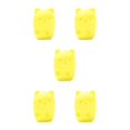 thumbnail image 2 of mmirethe Convenient And Cat Shaped Sponge Holder With Silicone Storage Box yellow 5Set, 2 of 6