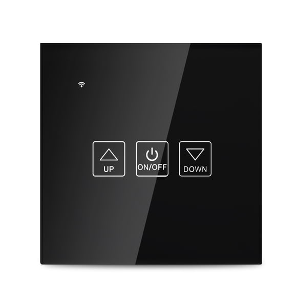 Amdohai Wi-Fi Smart Dimmer Switch Glass Panel Voice Control Compatible with Alexa